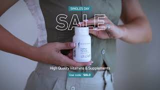 Singles Day Sale on Premium Biogena Supplements | Code: SOLO for Quality Health Support