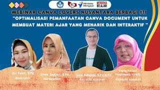 Optimalisasi Pemanfaatan Canva Document untuk Membuat Materi Ajar yang Menarik dan Interaktif