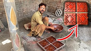 Interesting Work // How To Make Concrete Tiles