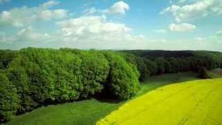 Oktokopterflug am Teutoburger Wald