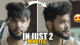 Set Your HAIRSTYLE In Just 2 Minutes😍 | 2 Minute Hairstyle Tutorial