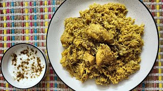 Chicken Tehri | Quick and Easy Chicken Tehari