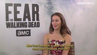 Fear The Walking Dead S4: AdoroCinema - Alycia Debnam-Carey & Colman Domingo Interview #3