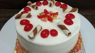 Vanilla Cool Cake | Pastry Cake | Cake Recipe Without Oven | Cool Cake Recipe in Telugu |Havisa Food