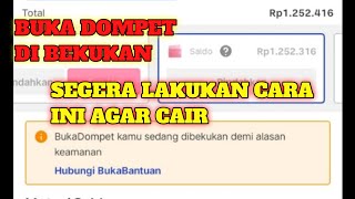 BUKA DOMPET DIBEKUKAN BUKALAPAK