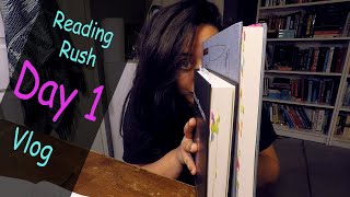 VLOG: Day 1 of #ReadingRush