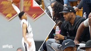 Kenyon Martin Jr. Posts DOUBLE-DOUBLE In Sierra Canyon WIN Over Damien! | Mars Reel