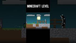 #minecraft level #geometrydash #shorts