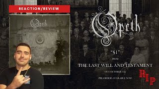 GROWLs ARE BACK!! OPETH "§1" Reaction/Review