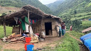 Very Relaxing Nepali Mountain Village Life | Daily Activites Of Rural Village People | Gorey Nepal🇳🇵