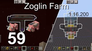 Minecraft Bedrock Tutorials(59) - How to build a Zoglin Farm (1.16.200)