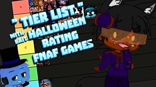 Halloween Rates FNaF Games! with Brit! (graphics might be awful..)