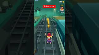 Subway Surfers Run ,Double jump😱🤩😂#shorts #subwaysurfers #tiktok #gaming