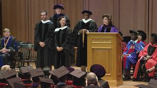 Williams Convocation 2023 - Conferring of Bicentennial Medals