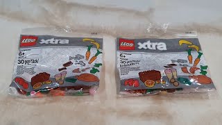 LEGO x2 Xtra Food Accessories Polybag 40309 | Speed Build