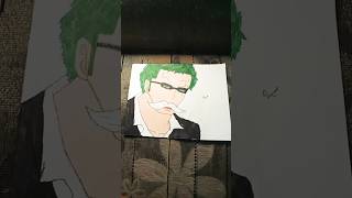 Beda dikit gak ngaruh🗿 #art #drawing #zoro #short #viral