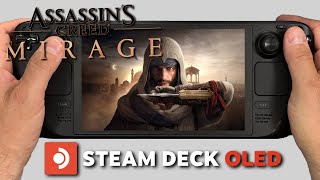 Assassin's Creed Mirage | Steam Deck Oled Gameplay | Steam OS | Launch Performance