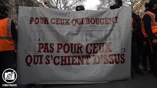 Manif du 17 décembre 2019 à Paris - répression policière à Nation