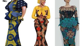 Fashionable and Elegant African skirt and top styles.