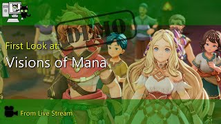 First Look - Visions of Mana (Live Stream)