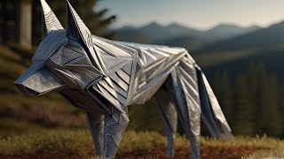 Origami Wolves: From Simple to Complex - Step-by-Step Folding Guide for Two Unique Wolf Designs!