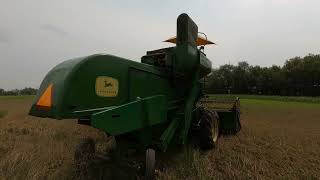 John Deere oat harvest fest 1960's