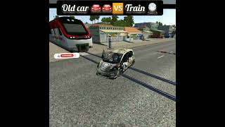 Bugatti Car 🚘🆚 Train 🚆  #bussid #bussimulator #bussimulatorindonesia #ytshorts #shorts#viralvides