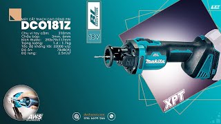 Máy cắt thạch cao dùng pin 18V Makita DCO181Z