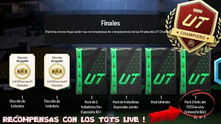 ABRO MIS RECOMPENSAS DE UT CHAMPIONS CON LOS TOTS LIVE EN FC 24 !