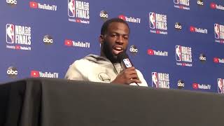 Golden State Warriors Draymond Green can't compare Raptors Kawhi Leonard Playoff