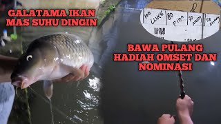 GALATAMA IKAN MAS UMPAN PELET SUHU DINGIN !! BAWA PULANG HADIAH