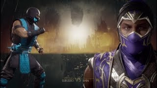 Mortal Kombat 11 -  Klassic Sub Zero vs Klassic Rain (Very hard)