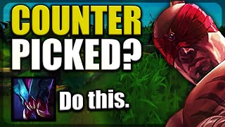 BAD Jungle MATCHUP? Here's what you SHOULD DO.