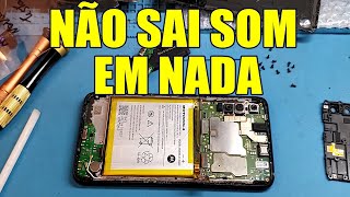 MOTO ONE MACRO COM PROBLEMA NO SOM