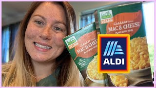 ALDI HAUl - VEGAN MAC AND CHEESE?!?!?!