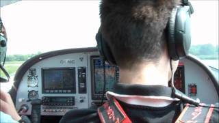 VFR | LIMB - LFMD | -( PART 1 ) Pipersport OK-NIC Take Off Milano Bresso | LIMB |