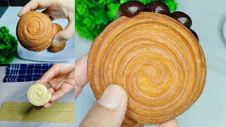 LAGI VIRAL CROMBOLONI‼️KW tanpa adonan pastry lebih ekonomis cuma digoreng #cromboloni #kueviral