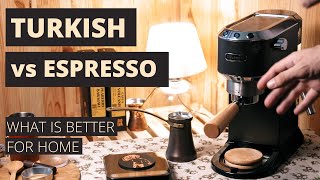 Espresso vs Turkish Coffee