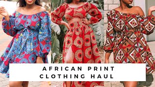 AFRICAN PRINT CLOTHING HAUL | TRENDING AFRICAN PRINT OUTFITS| Tinotenda Gwande | Zimbabwean Youtuber