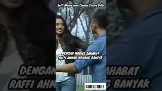 raffi ahmad cium claudia cindya bella mantan terindah #shorts #short #viral #artist #raffiahmad