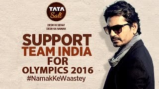 Olympics 2016 at Rio - Nawazuddin's Q&A - Support our Indian Contingent #NamakKeWaastey