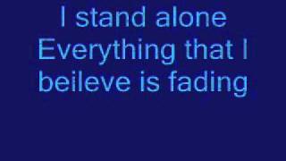 Godsmack-I stand alone lyrics