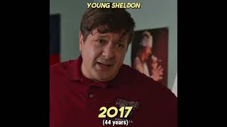 Young Sheldon Evolution (2017-2024) #youngsheldon  #throughtheyears #evolutionchallenge #shorts