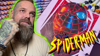 How To Draw SPIDERMAN Like A Pro | DrewDrawz