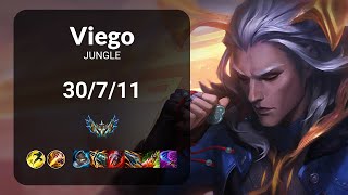 Viego vs Skarner JUNGLE - KR CHALLENGER Patch 14.22