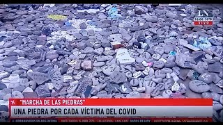 Foto Clip para recordar y conmemorar a las víctimas del COVID - Marcha de las Piedras 17 Agosto 2021