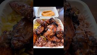 Lunch from Ocean Blui Grill #maryland #lunch #foodie #jerk