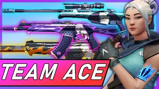 VALORANT NEW TEAM ACE SKIN GAMEPLAY