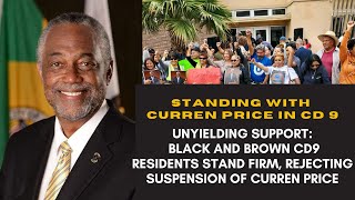 Unyielding Support: Black and Brown CD9 Residents Stand Firm, Rejecting Suspension of Curren Price