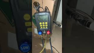 HVAC digital manifold gauge how to use…….super heat and also sub-cooling…….”